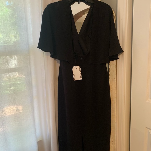 Black midi dress NWT - Picture 5 of 6